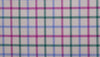 Pink and Green Brushed Cotton country check tattersall fabric