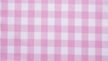  Pink Gingham Check shirting fabric