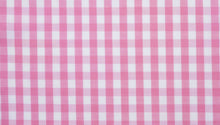  Pink Gingham Check shirting fabric