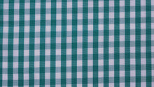  Green Gingham Check shirting fabric