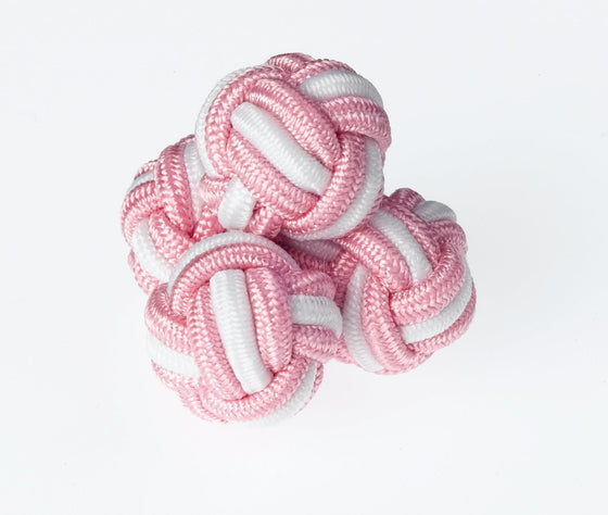 K32 - Pink / White Knots